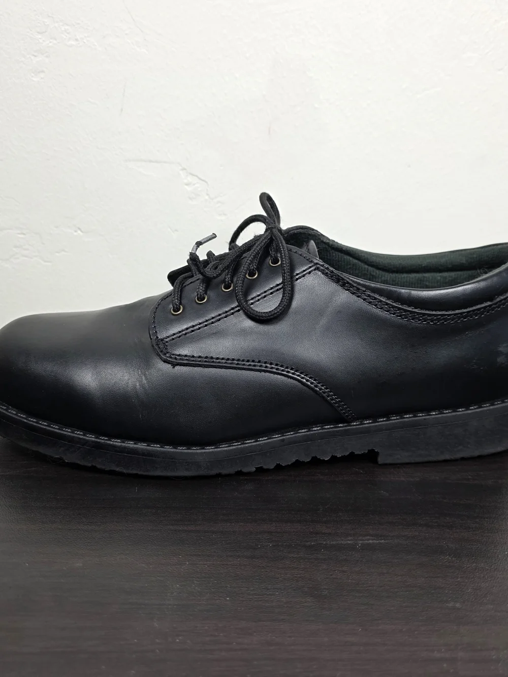 Deer Stags Brentwood Black Leather Dress Shoes 8.5W
